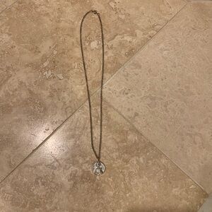 20 Inch Sterling Silver Saint Jude Necklace